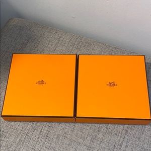 2 Hermès boxes